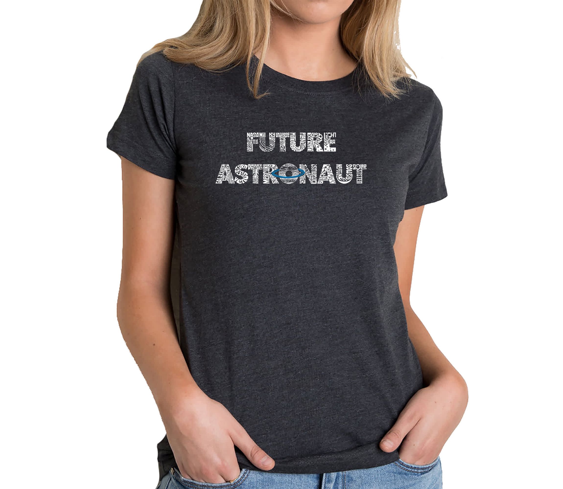 Future Astronaut - Womens Premium Blend Word Art T-Shirt