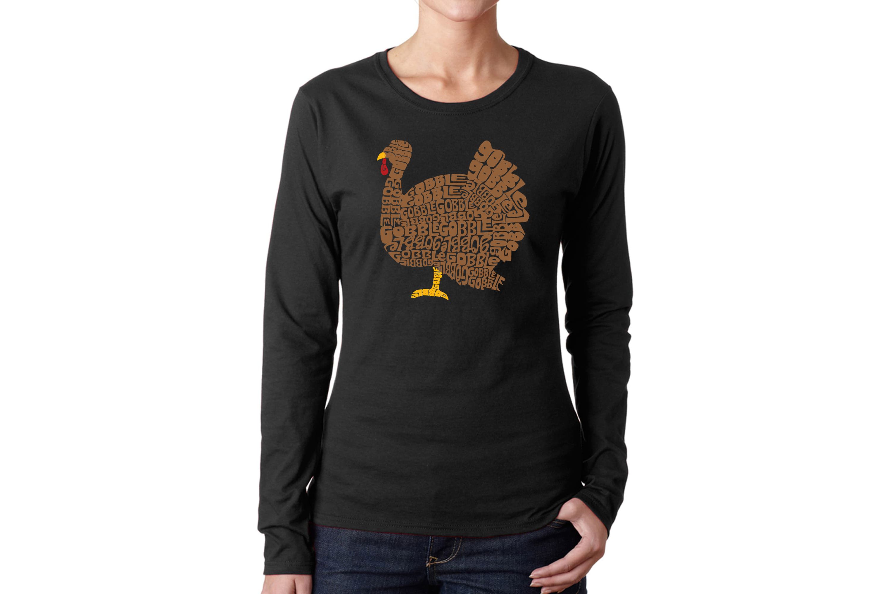 Thanksgiving - Womens Word Art Long Sleeve T-Shirt