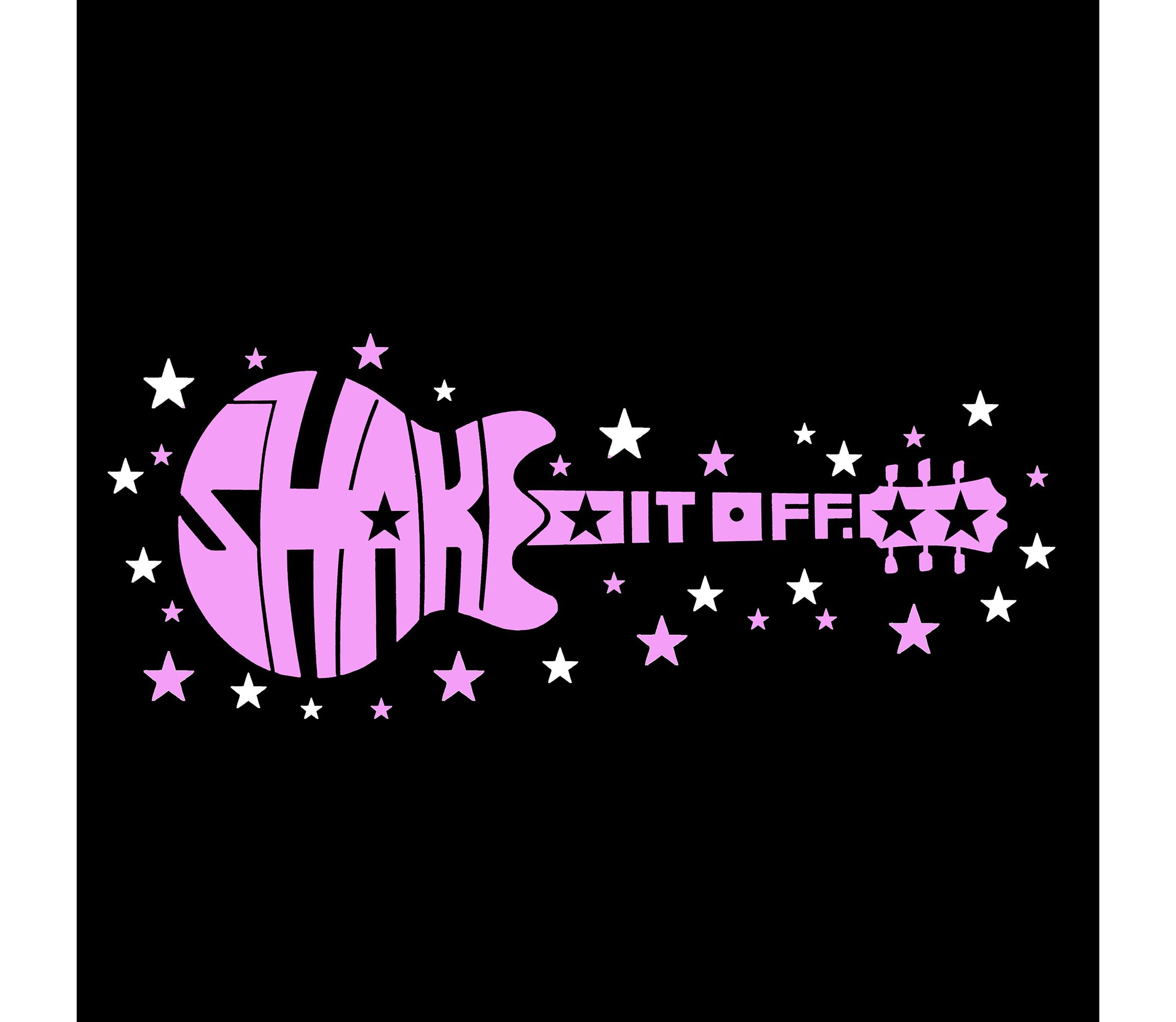 Shake it Off - Womens Word Art T-Shirt
