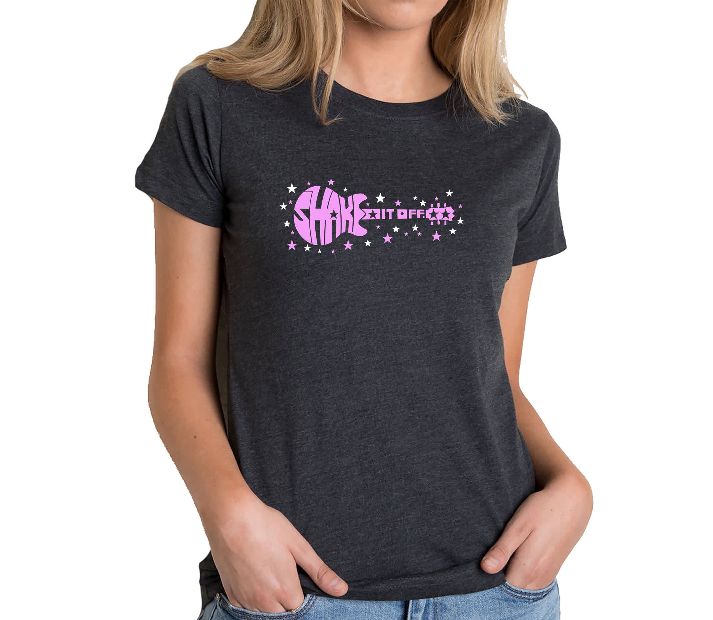Shake it Off - Womens Premium Blend Word Art T-Shirt