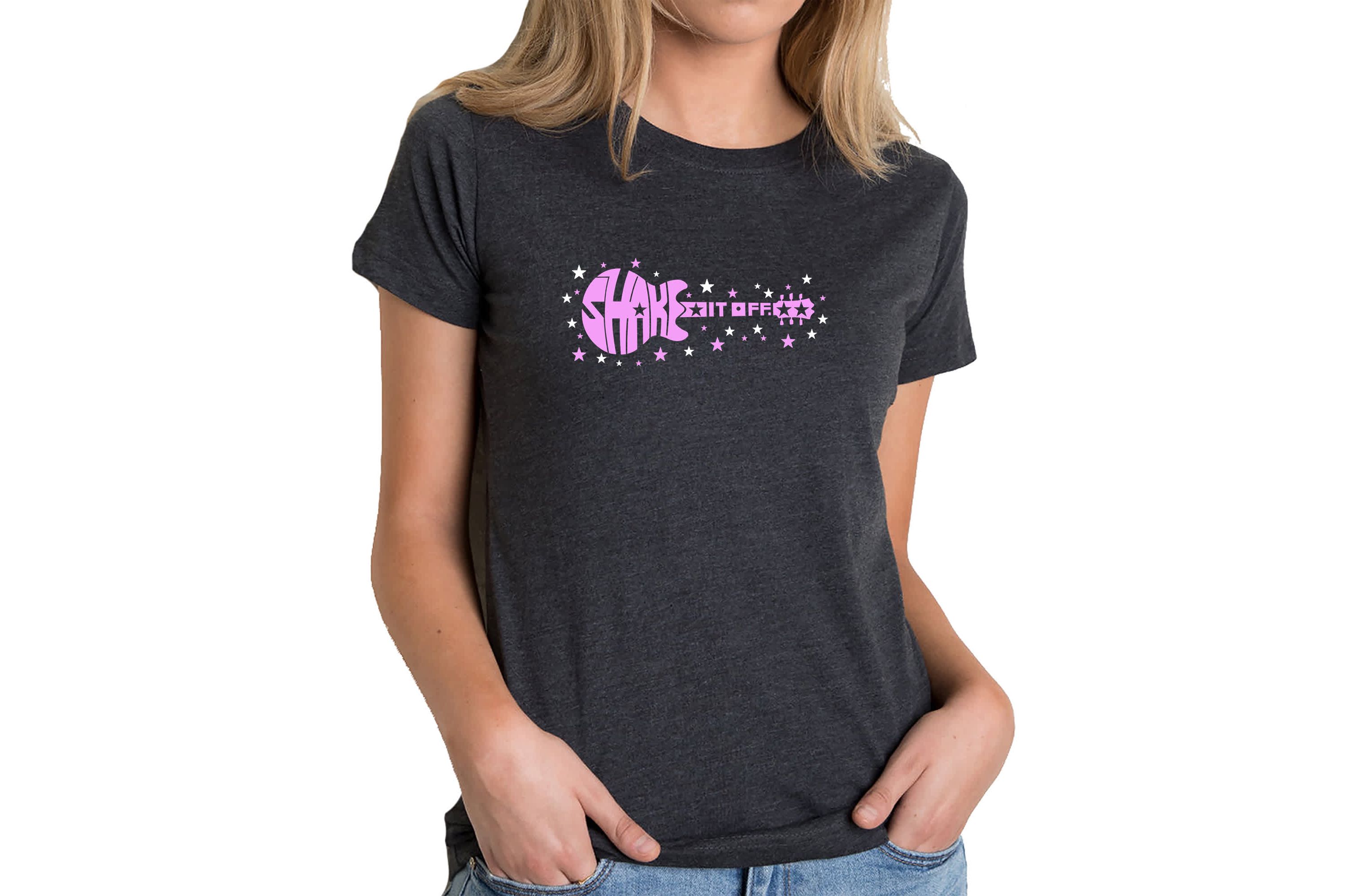 Shake it Off - Womens Premium Blend Word Art T-Shirt