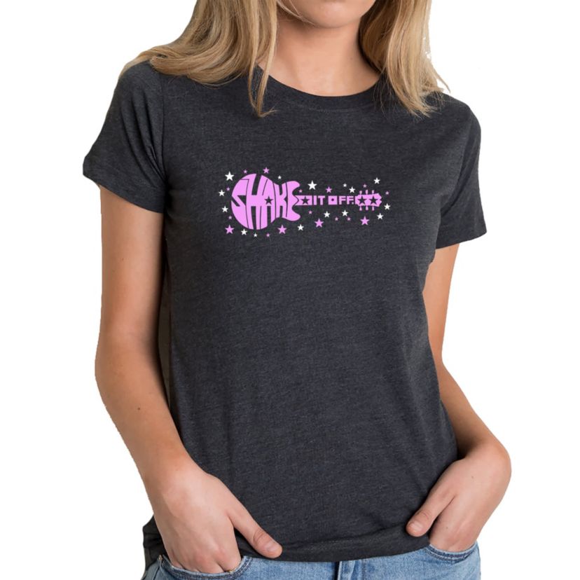 Shake it Off - Womens Premium Blend Word Art T-Shirt