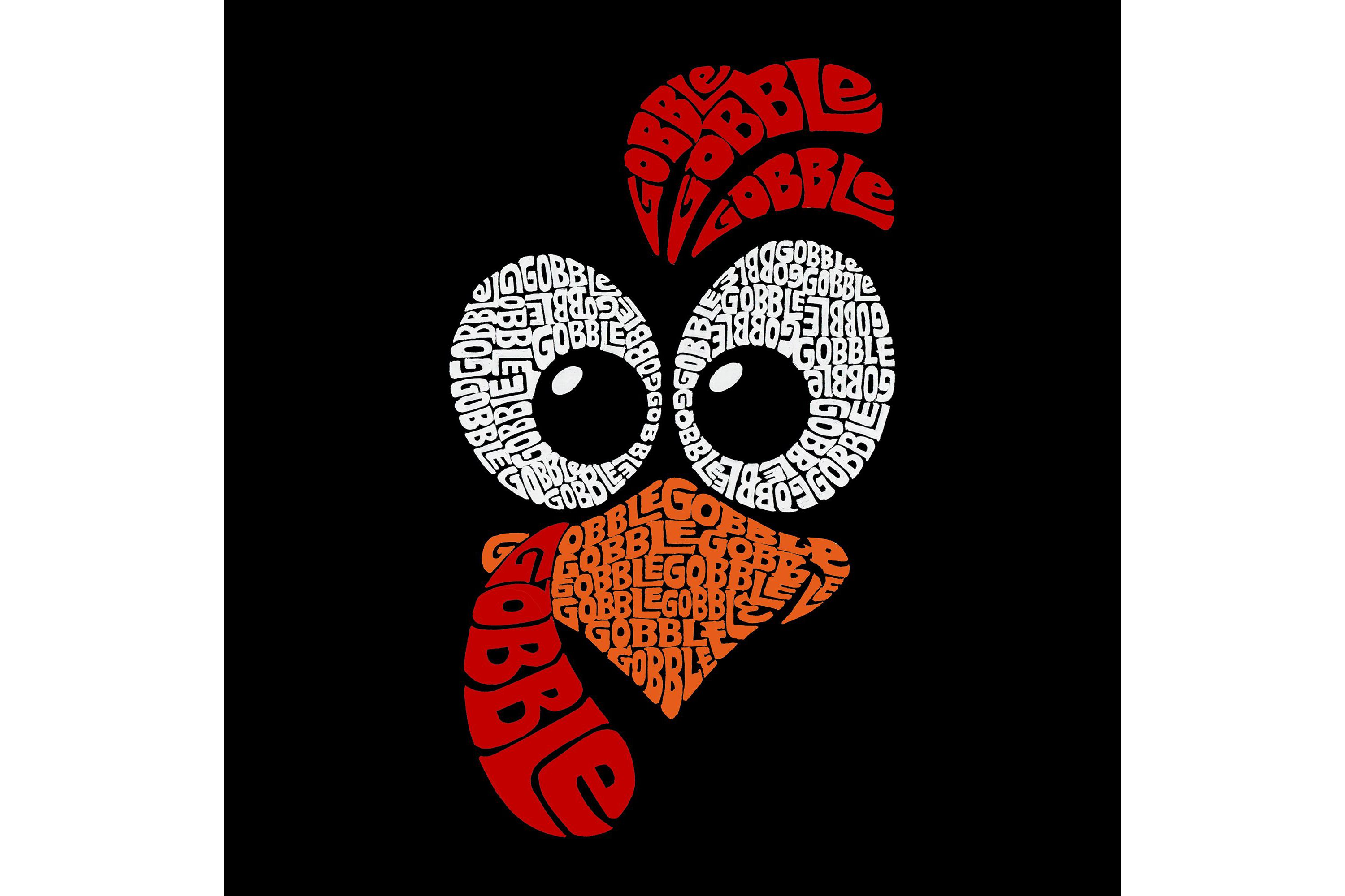 Turkey Face - Womens Premium Word Art Flowy Tank Top