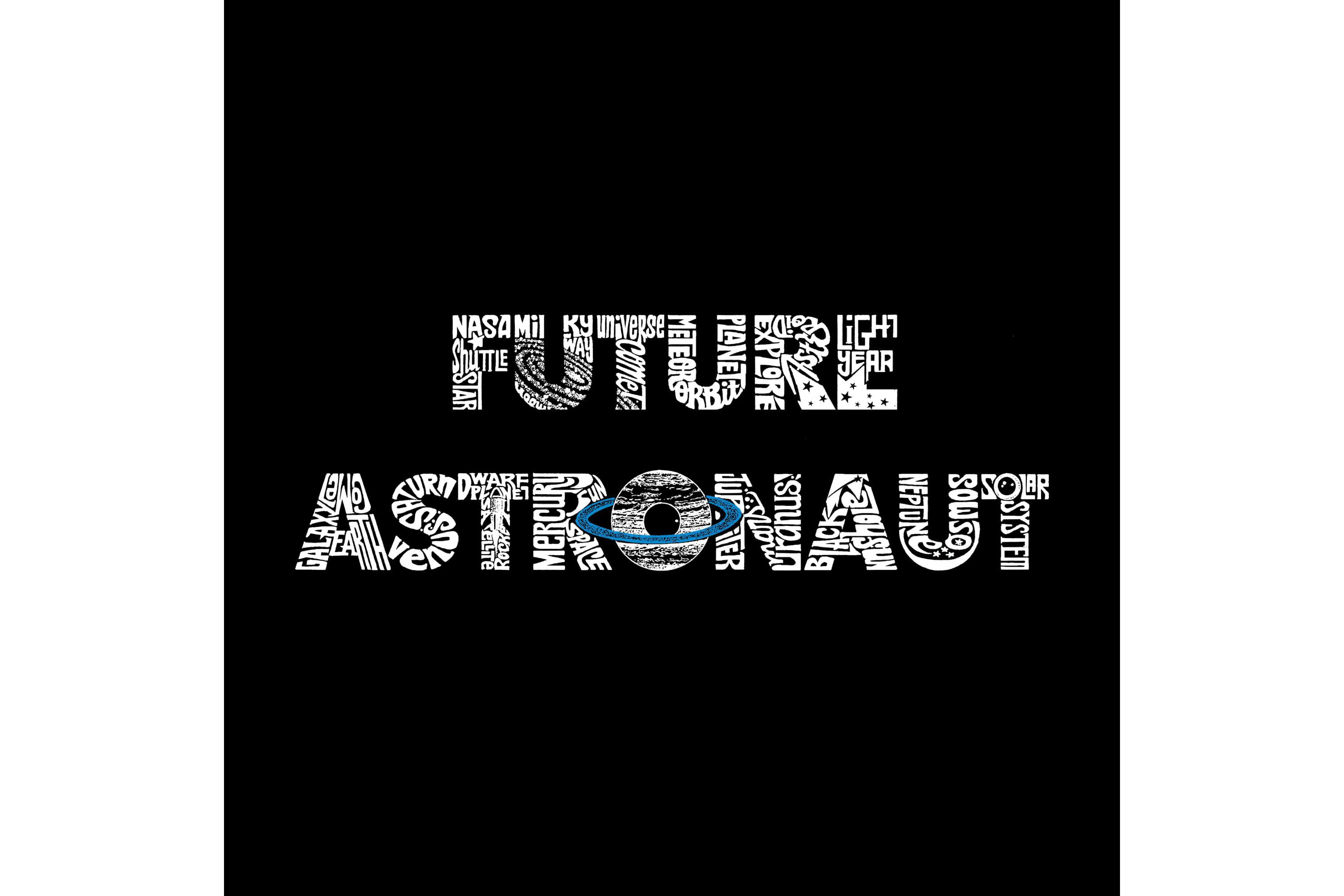 Future Astronaut - Womens Premium Word Art Flowy Tank Top