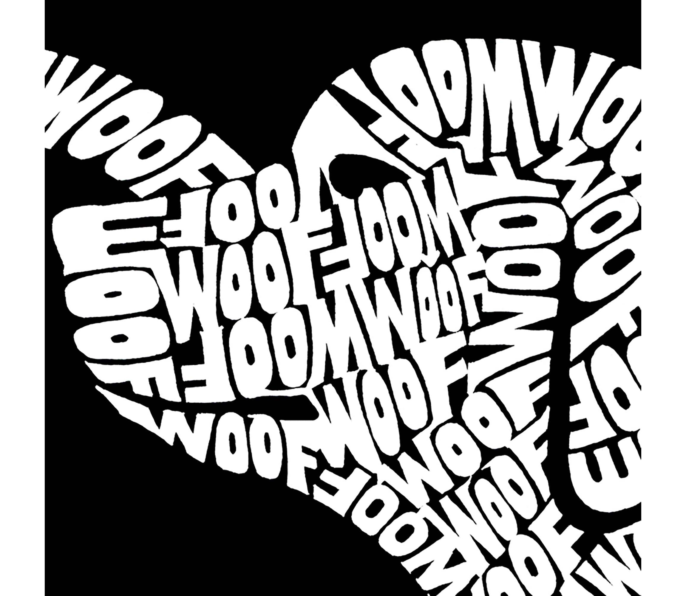Dog Heart - Womens Plus Size Word Art Tank Top