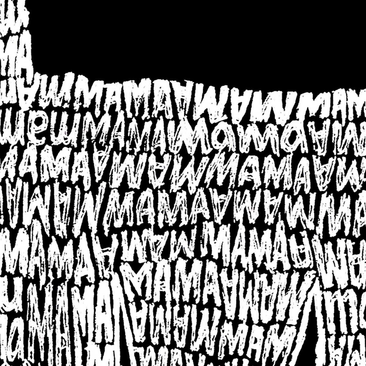 Womens Plus Size Word Art V-Neck - Llama Mama