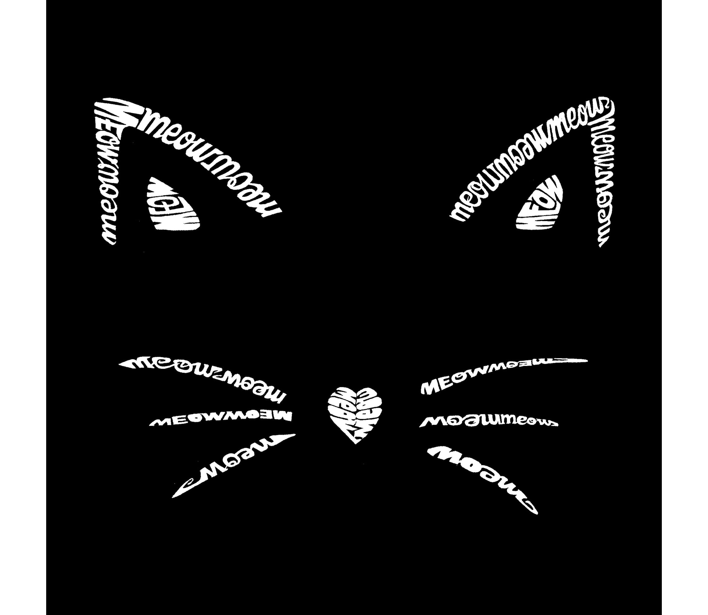 Womens Plus Size Word Art Tank Top - Whiskers