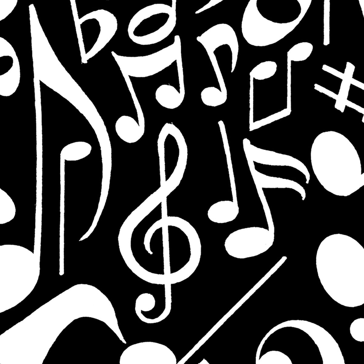 Womens Plus Size Word Art V-Neck - Heart Notes