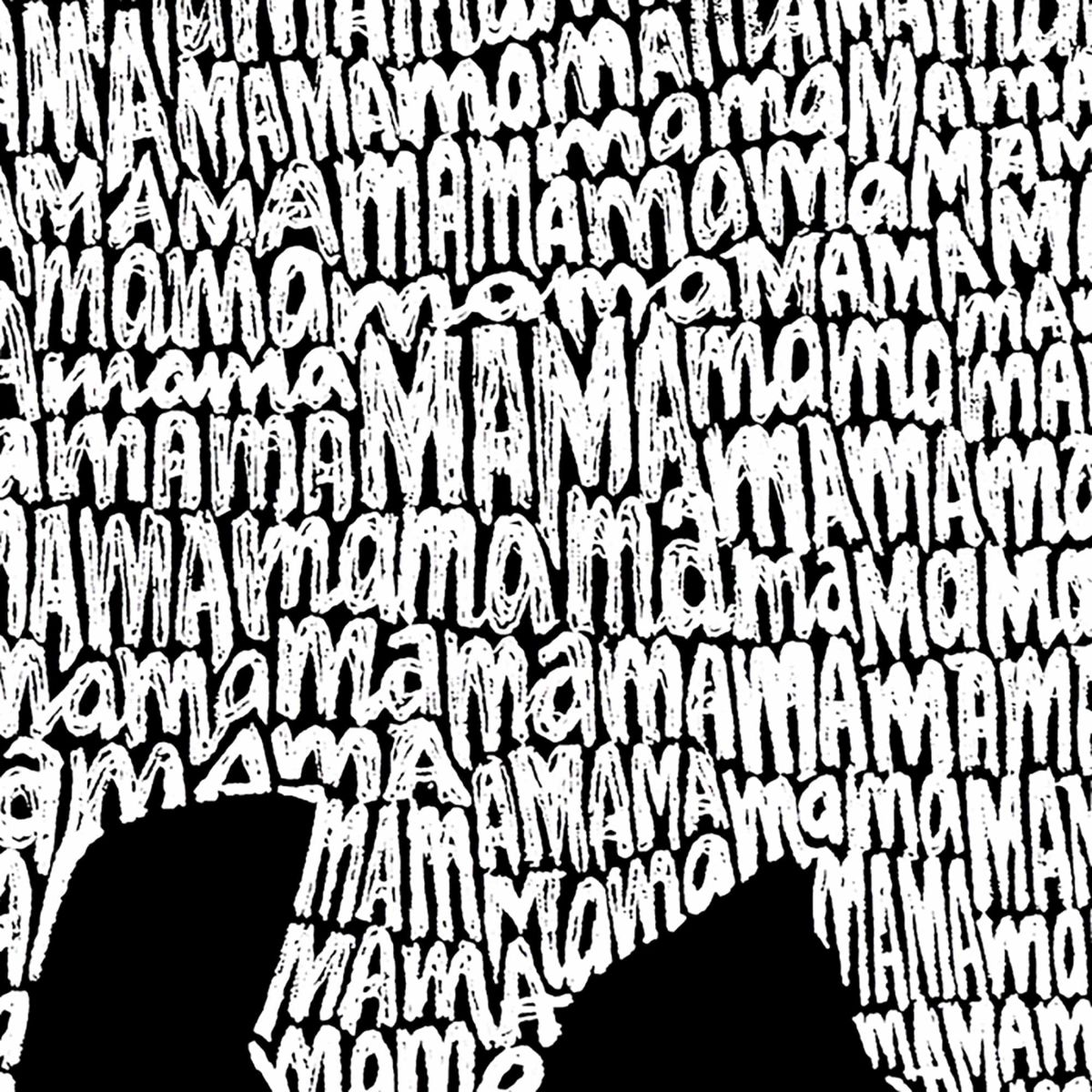 Womens Plus Size Word Art T-shirt - Mama Bear