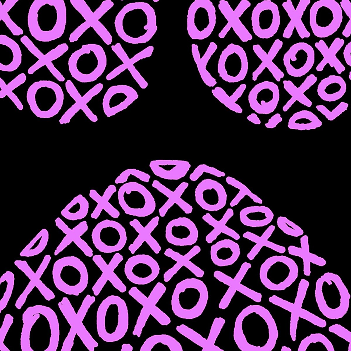 Womens Plus Size Word Art T-shirt - XOXO Dog Paw