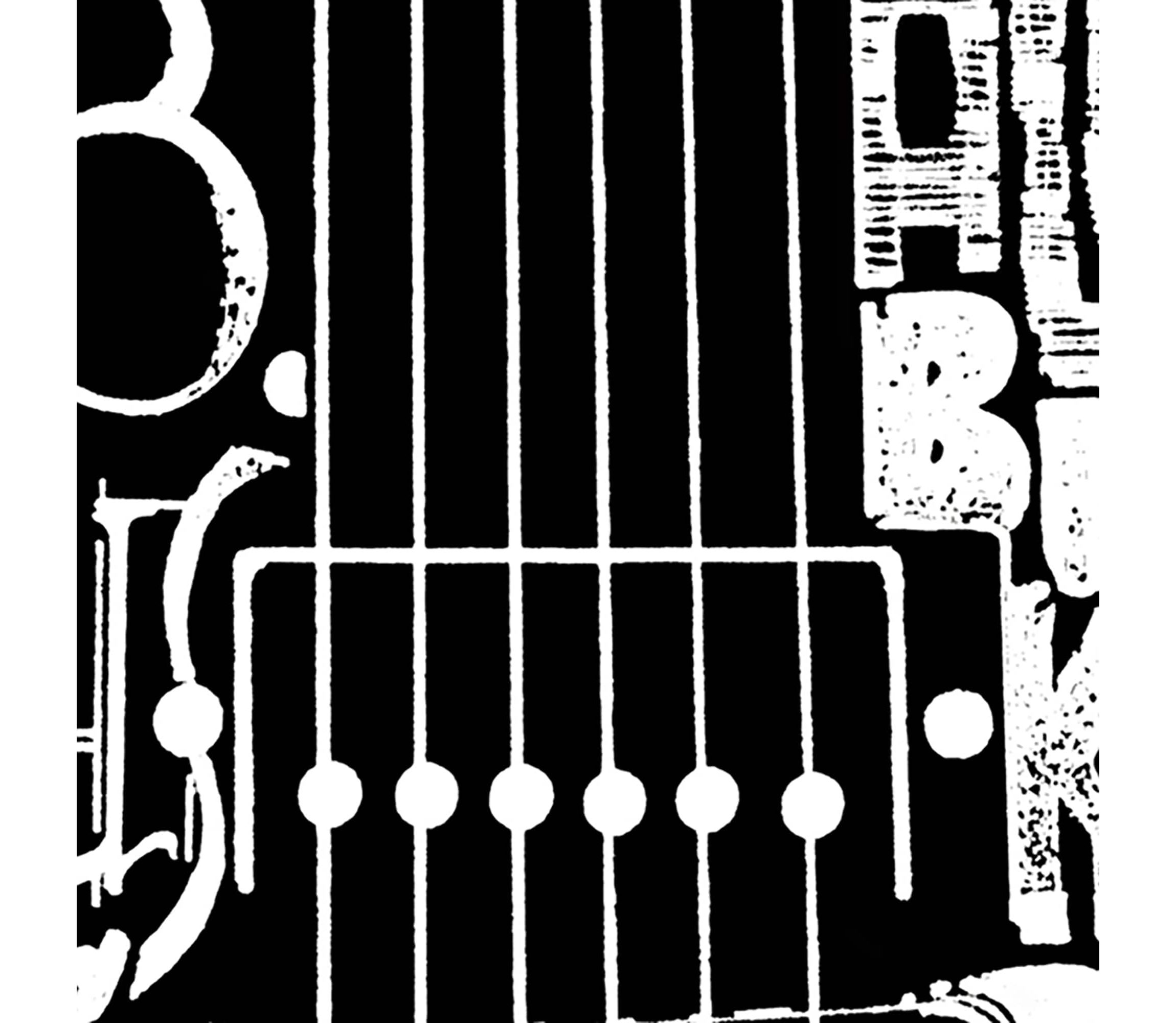 Womens Plus Size Word Art Tank Top - Rock Guitar Head