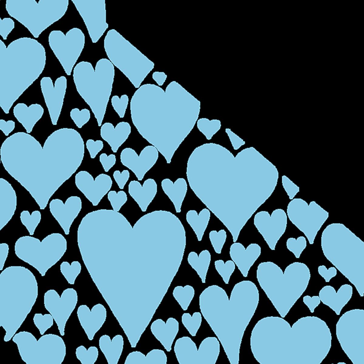 Womens Plus Size Word Art V-Neck - California Hearts