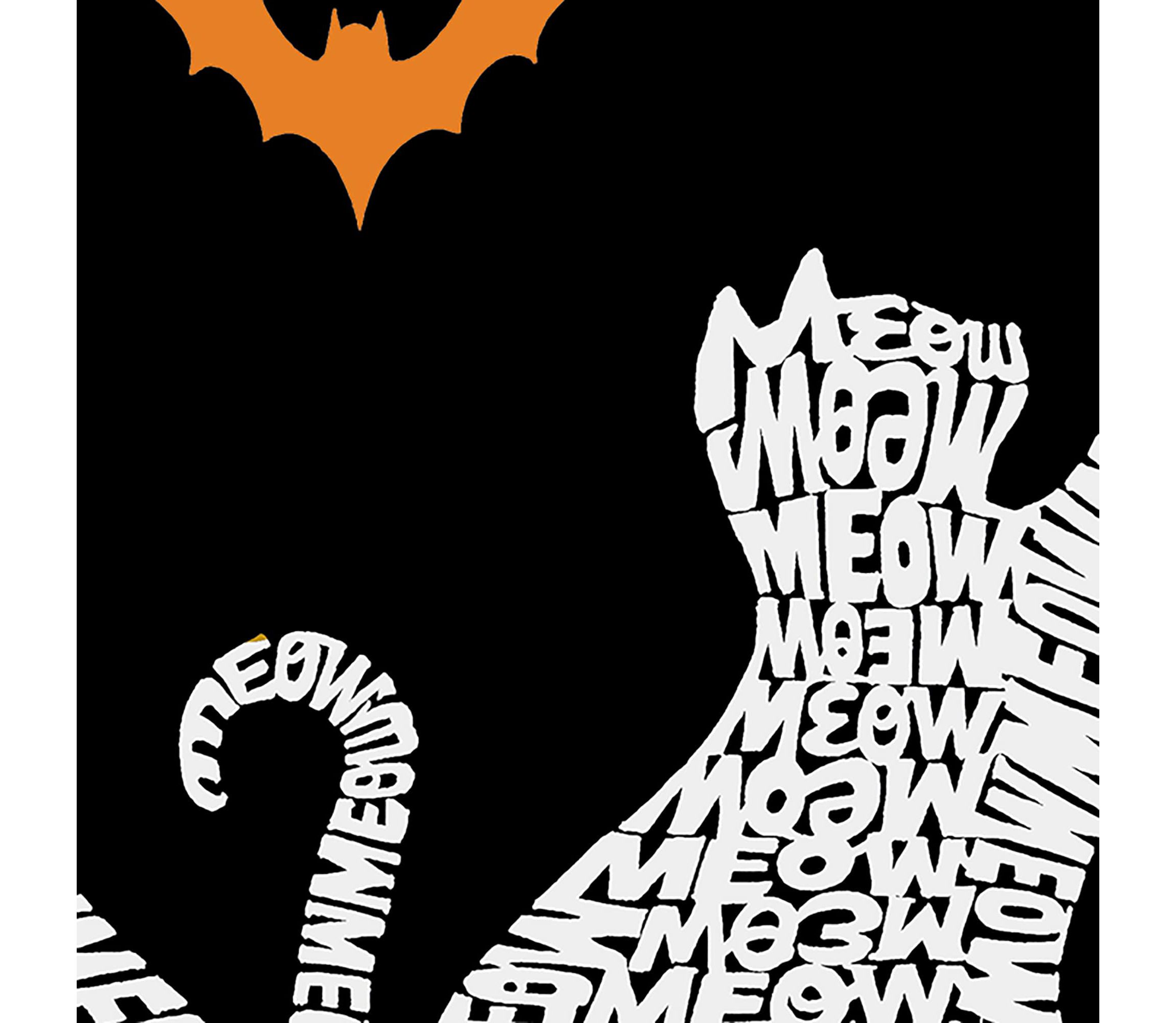 Lunar Bats - Womens Plus Size Word Art V-Neck