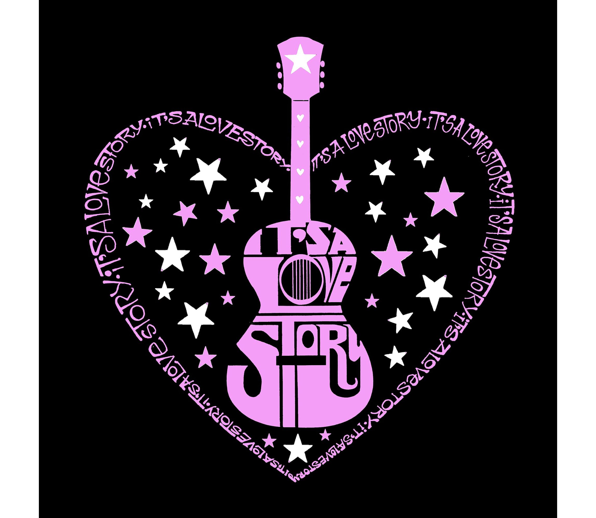 Its A Love Story - Womens Premium Blend Word Art T-Shirt