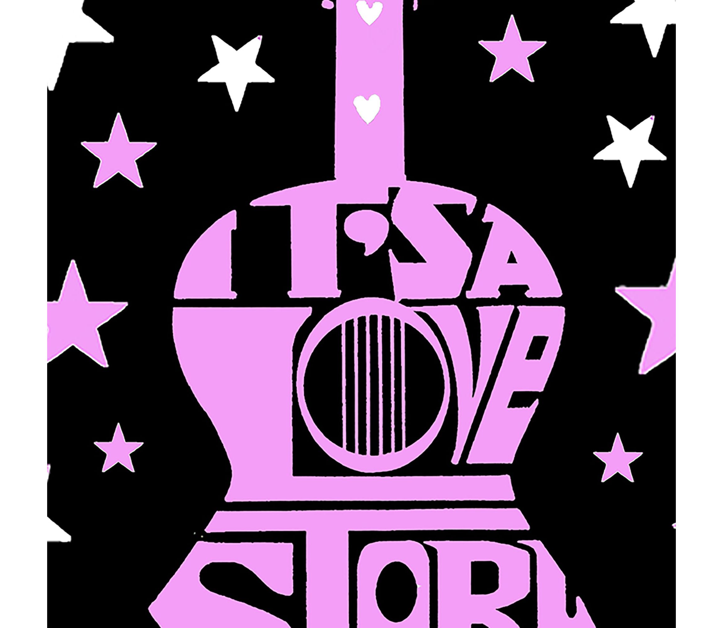 Its A Love Story - Womens Premium Blend Word Art T-Shirt