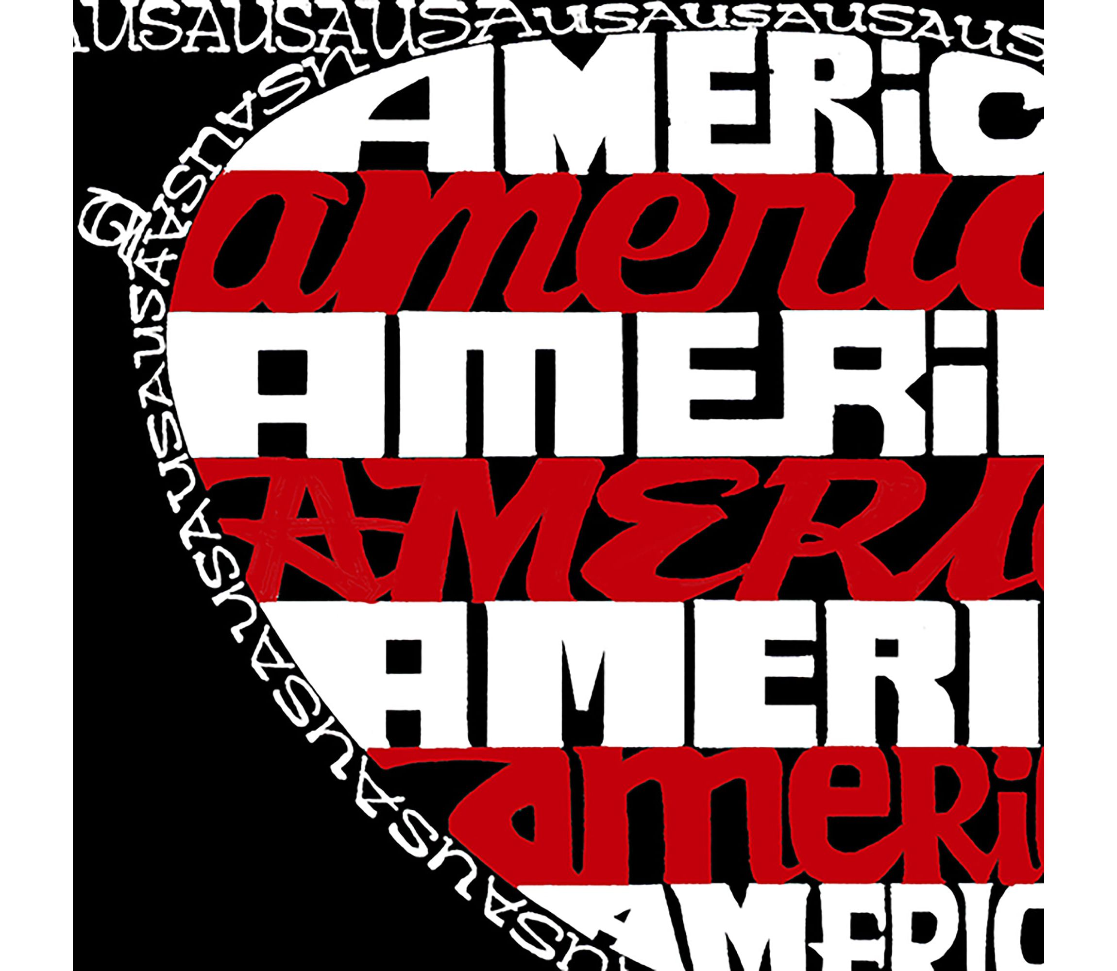 Americana Sunglasses - Womens Word Art Hooded Sweatshirt