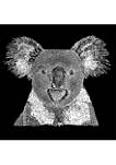 Womens Premium Blend Word Art Graphic T-Shirt - Koala