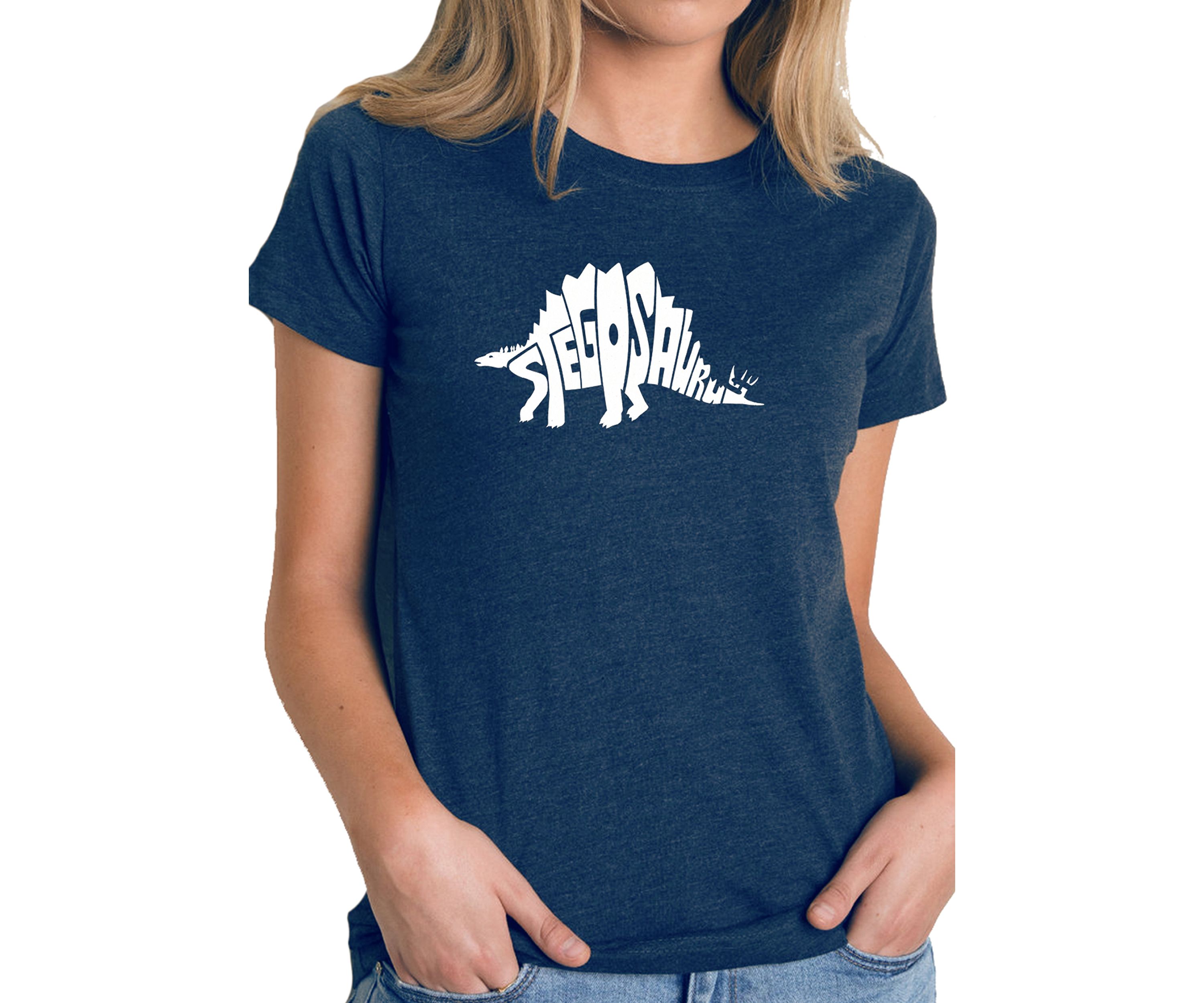 Womens T-Shirt - STEGOSAURUS