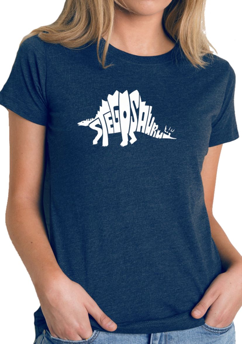 Womens T-Shirt - STEGOSAURUS