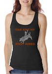 Womens Word Art Tank Top - This Aint My First Rodeo