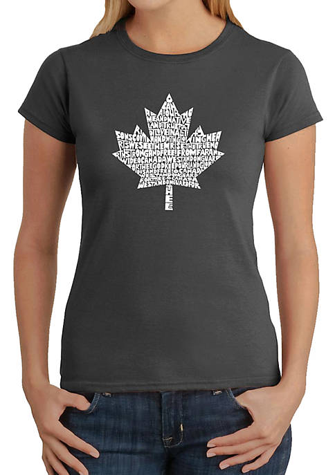 Word Art T Shirt – Canadian National Anthem