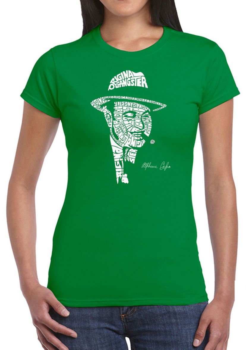 Word Art T Shirt – Al Capone- Original Gangster