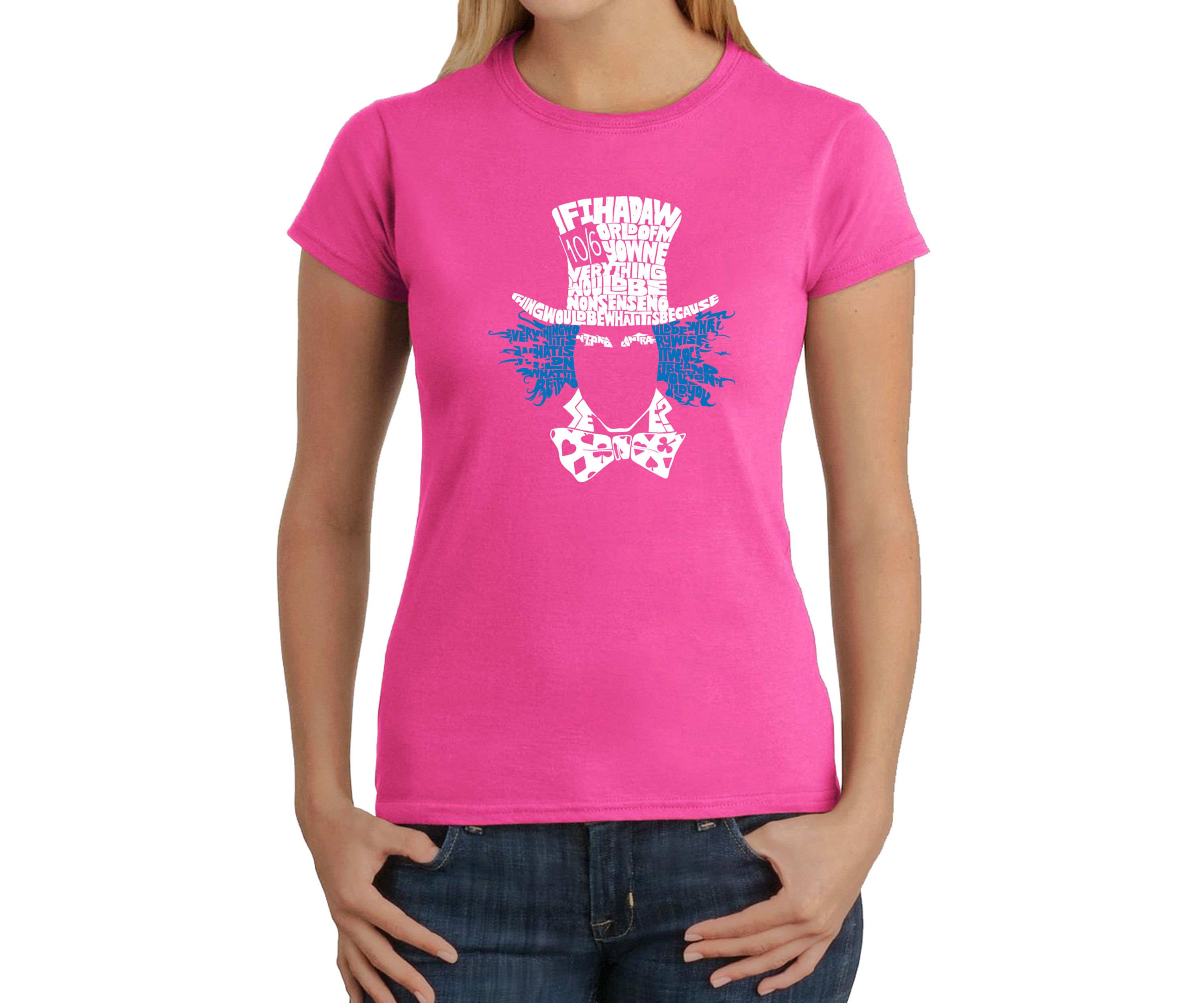 Word Art T Shirt – The Mad Hatter