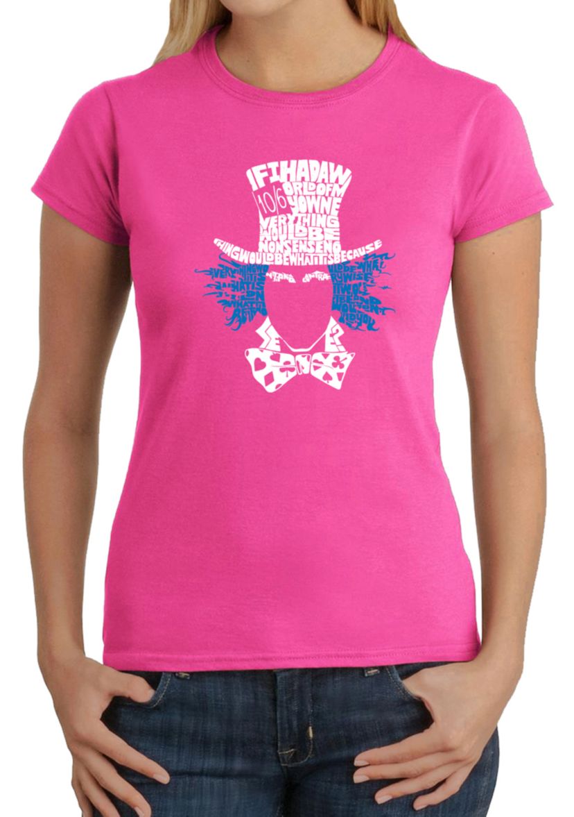 Word Art T Shirt – The Mad Hatter