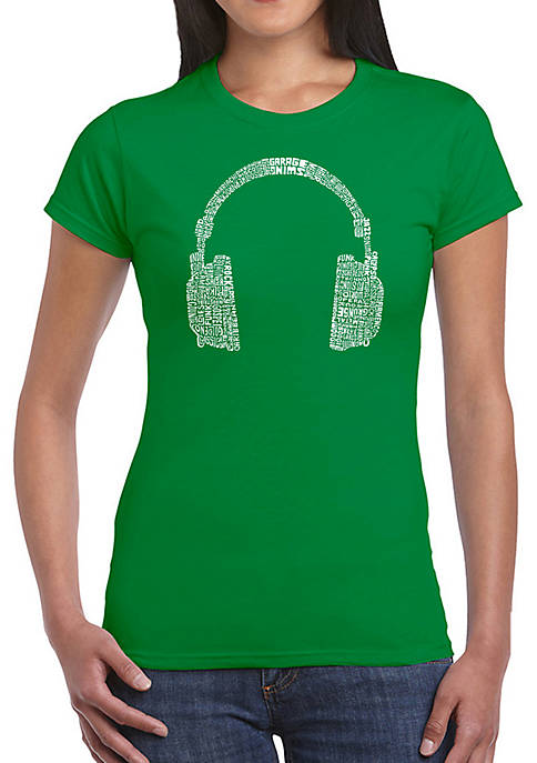 Word Art T Shirt – 63 Different Genres of Music