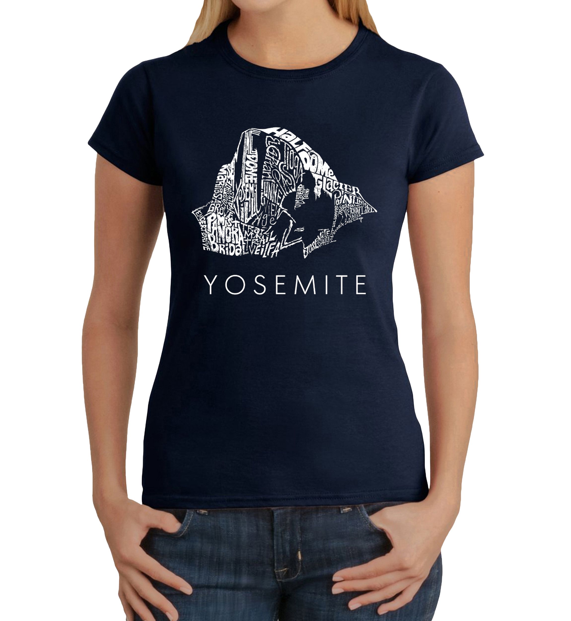 Word Art T-Shirt - Yosemite