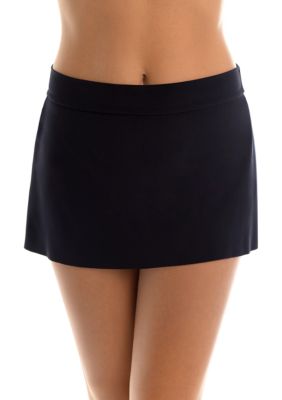 Solid Swim Tennis Skirt