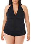 Plus Size Yvonne Slimming Control Swim Dress