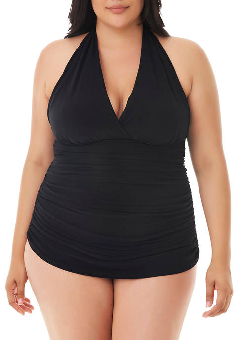 Plus Size Yvonne Slimming Control Swim Dress