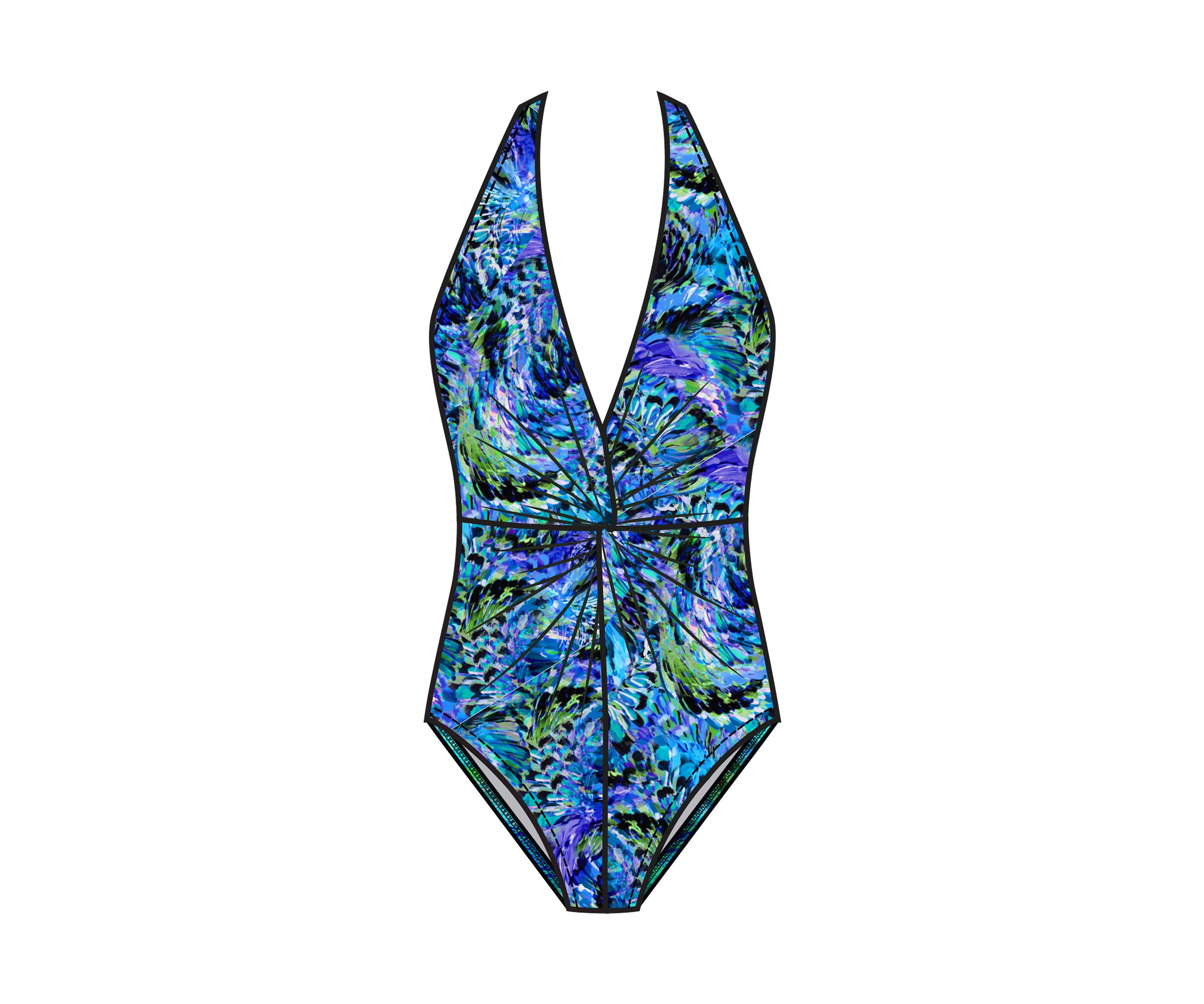 Chanticleer Drew One Piece Swimsuit 
