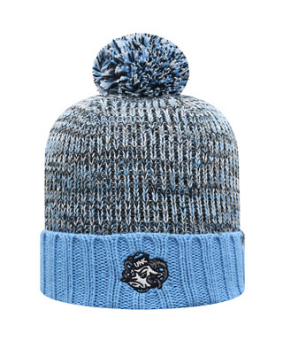 Top of the World North Carolina Tar Heels Official NCAA Uncuffed Knit Channel Stocking Stretch Sock Hat Cap Beanie 480909 