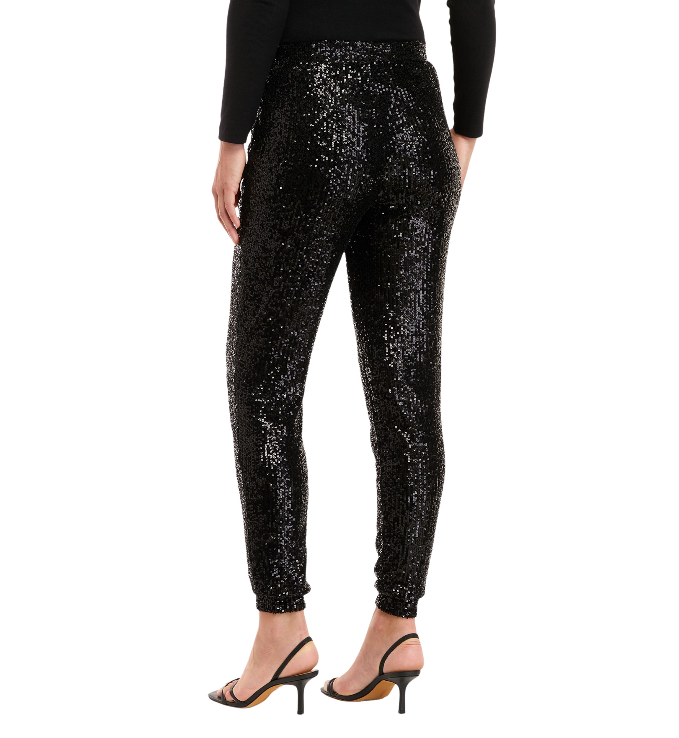 Womens Sequin Joggers