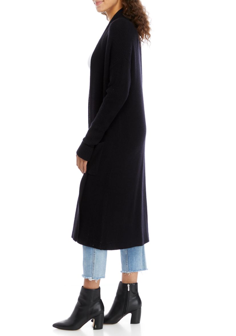 Womens Long Sleeve Essential Cardigan 