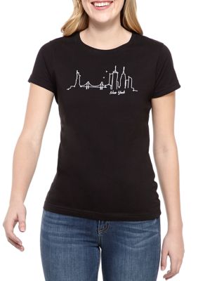 THE LIMITED Women's NYC Skyline Graphic T-Shirt | belk