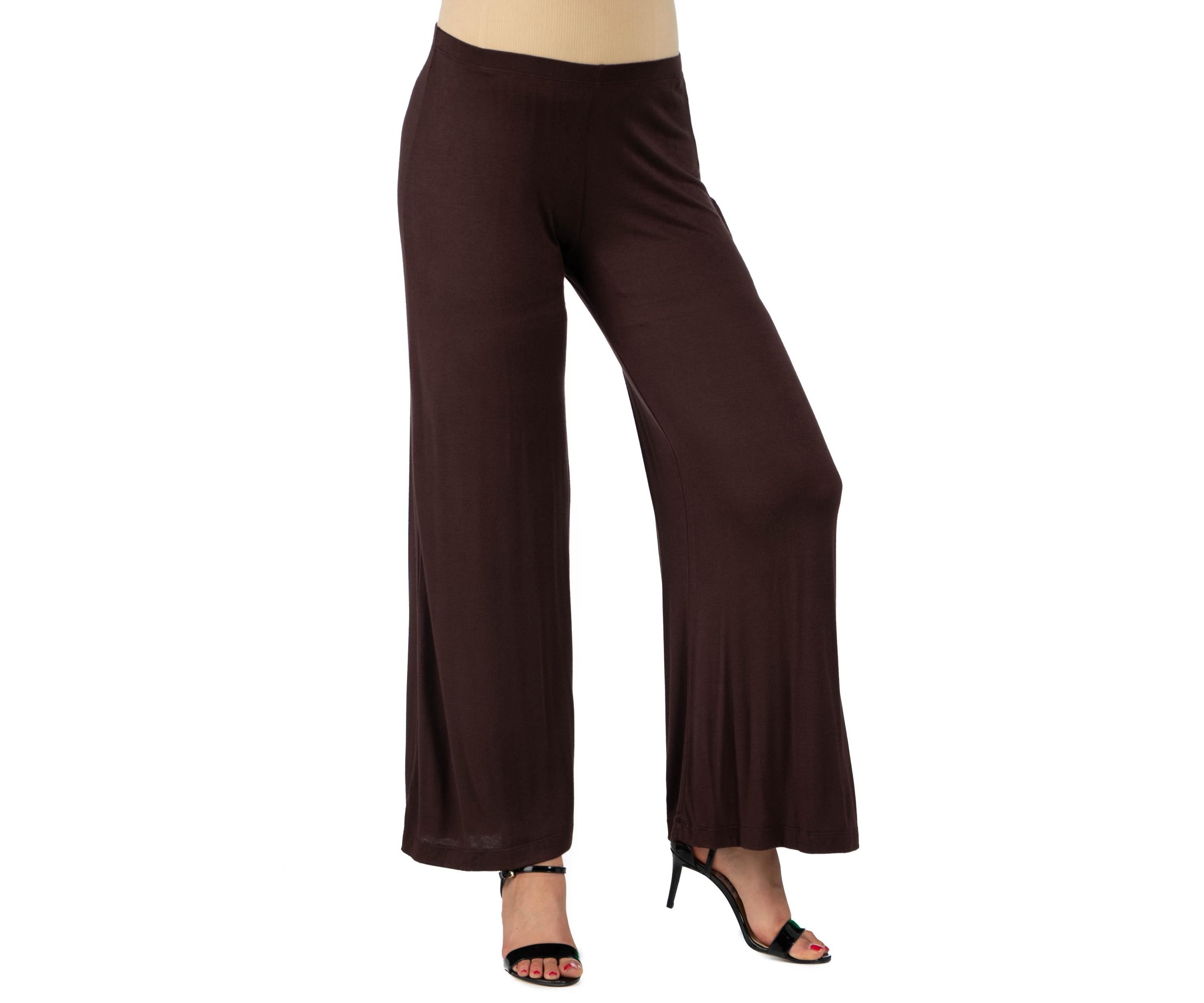 Womens Comfortable Solid Color Maternity Palazzo Pants