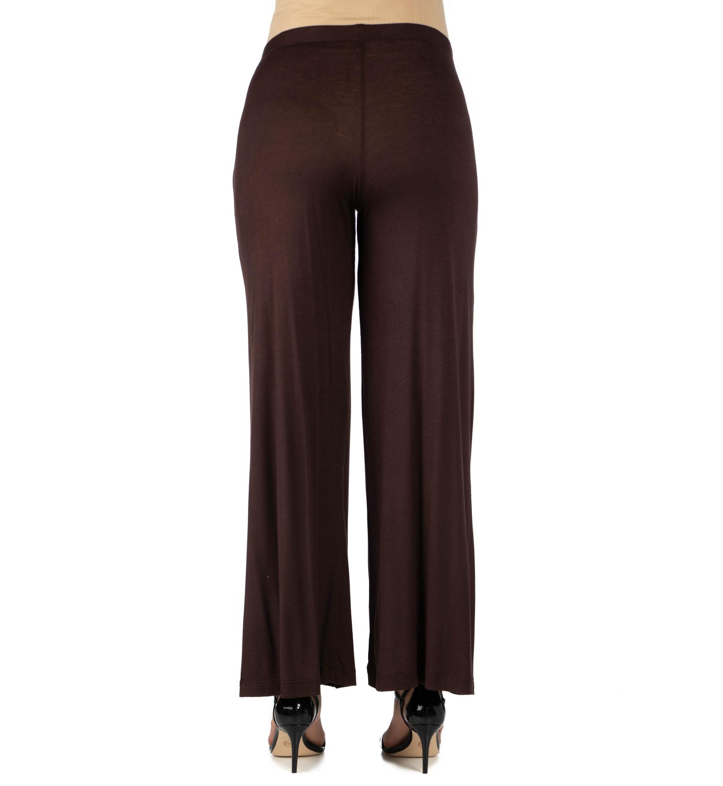 Womens Comfortable Solid Color Maternity Palazzo Pants