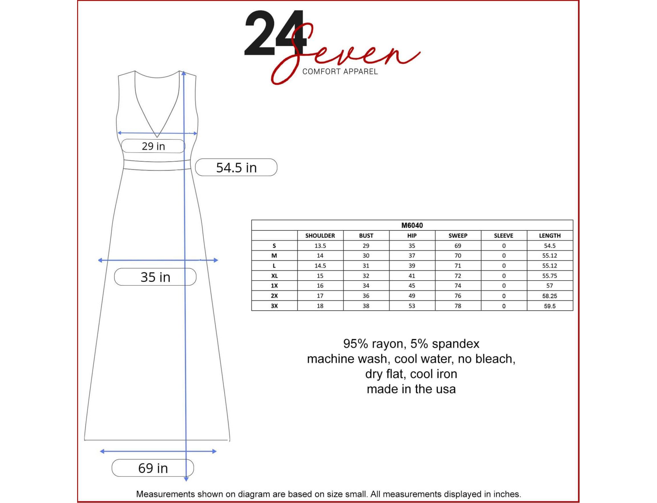 V Neck Sleeveless Maternity Maxi Dress with Belt