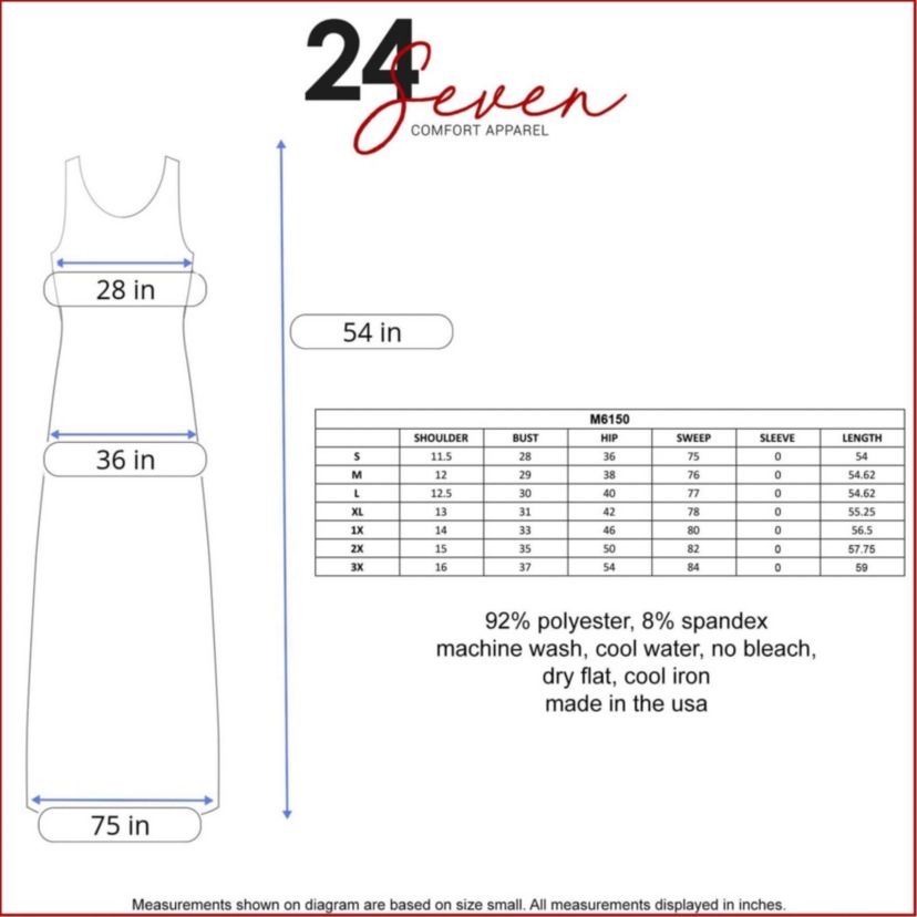 Scoop Neck Sleeveless Maternity Maxi Dress with Pockets