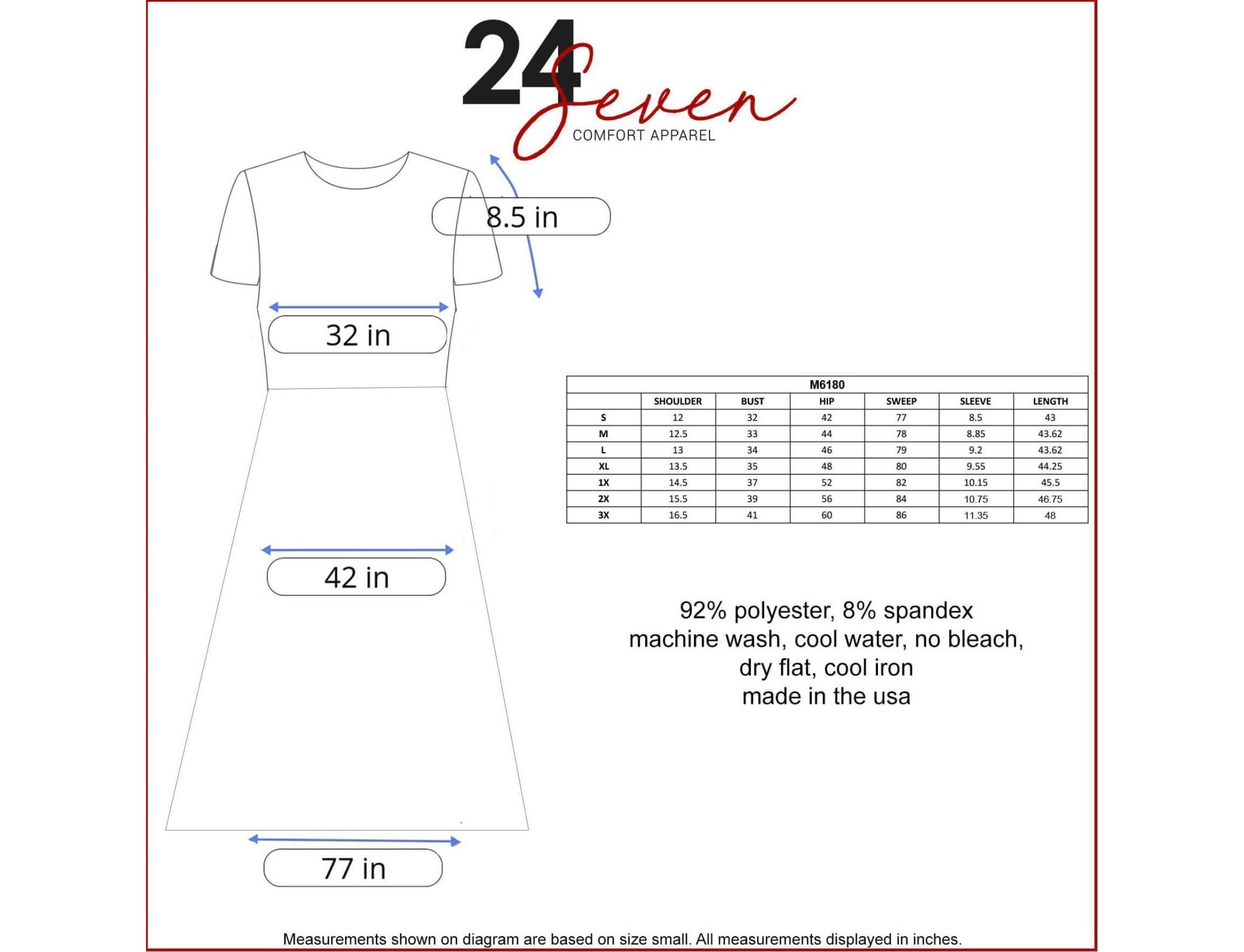 Maternity Midi Dress with Short Sleeve and Pocket Detail