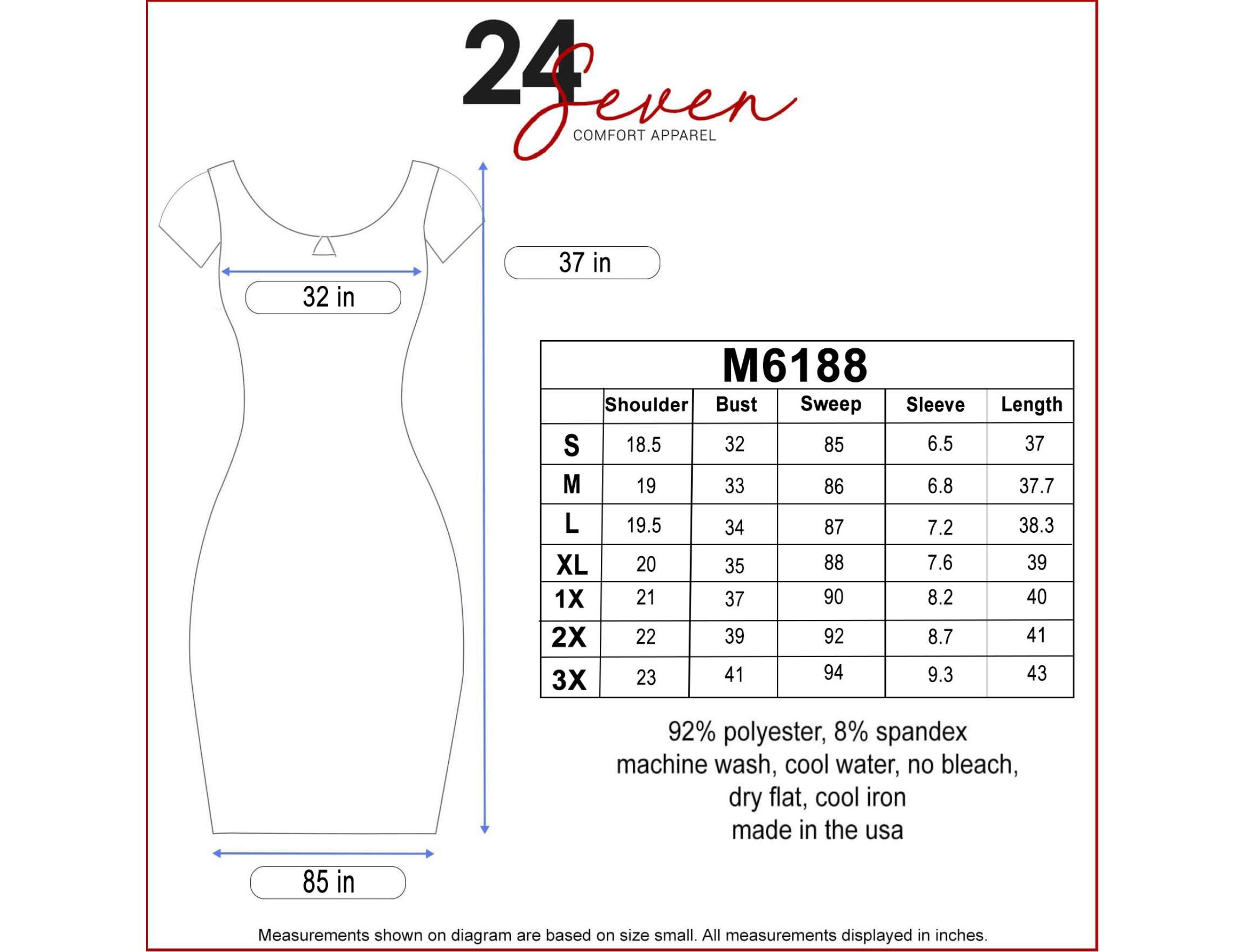 Maternity Dress with Keyhole Neck