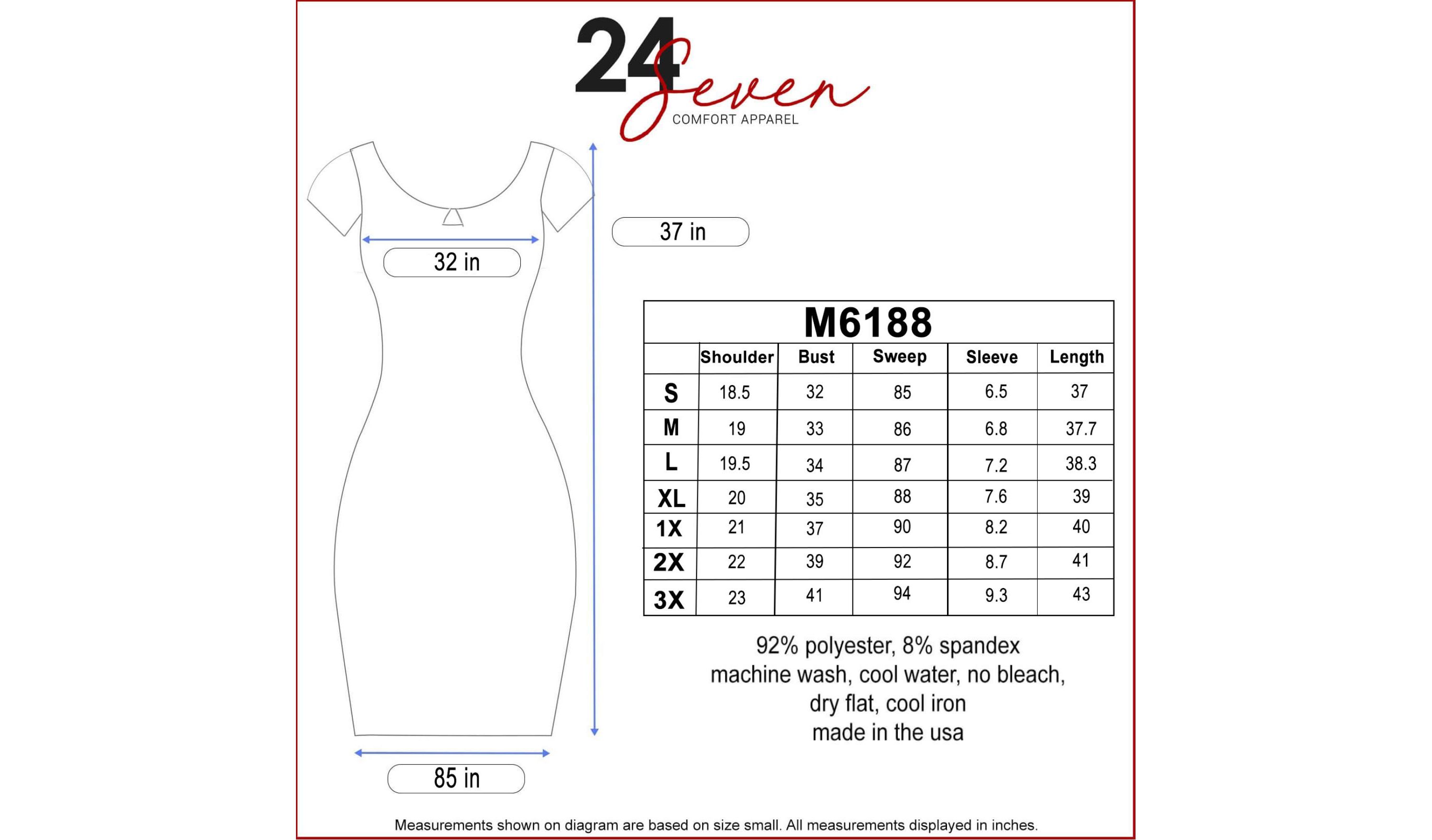 Maternity Dress with Keyhole Neck