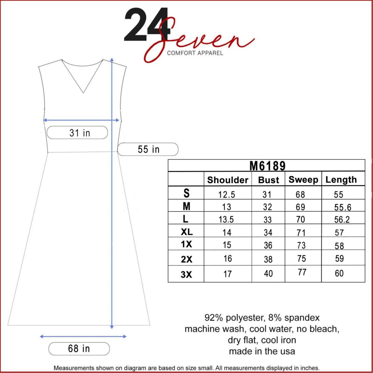 Maxi Maternity Sleeveless Dress with Pockets