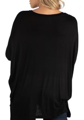 Maternity Oversized Long Sleeve Dolman Top