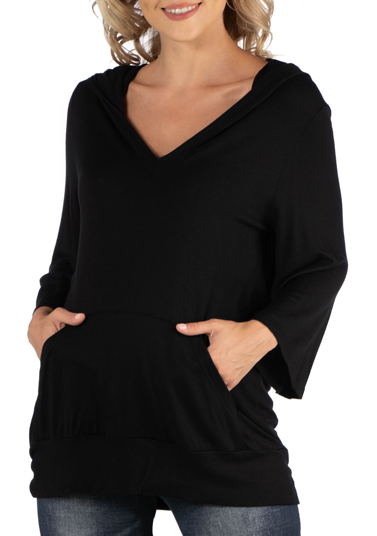 Maternity Oversized Fashion Hoodie Top