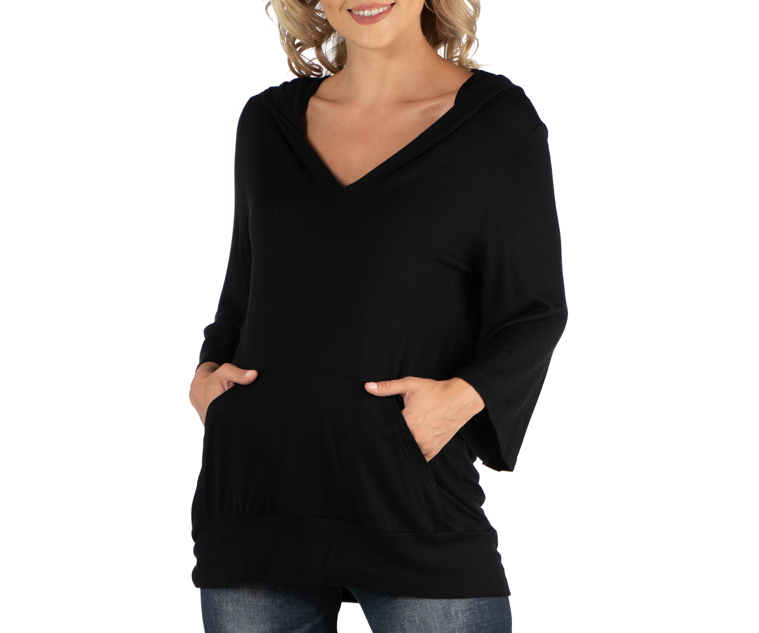 Maternity Oversized Fashion Hoodie Top