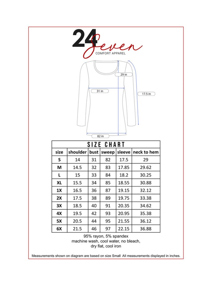 Maternity 3/4 Sleeve V-Neck Tunic Top